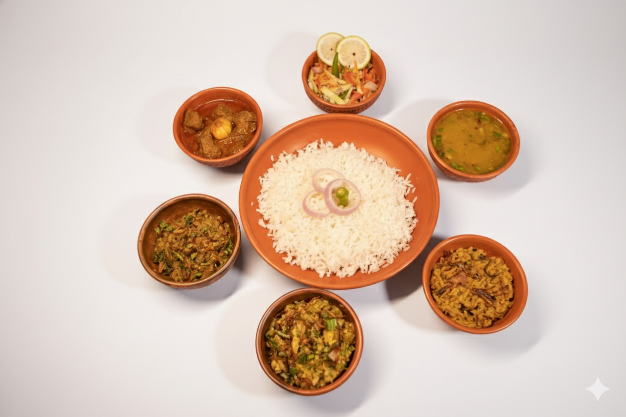 Traditional thali